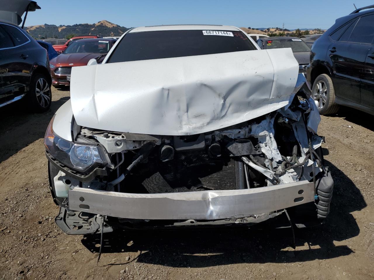 2013 Acura TSX VIN JH4CU2F80DC004207 Copart auction photo, rear end / front end damage thumbnail 5
