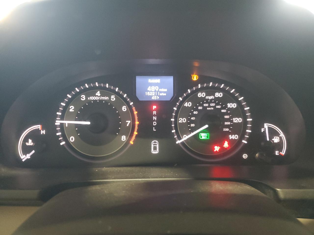 2014 Honda Odyssey VIN 5FNRL5H95EB080869 Copart auction photo, front end / side damage thumbnail 9