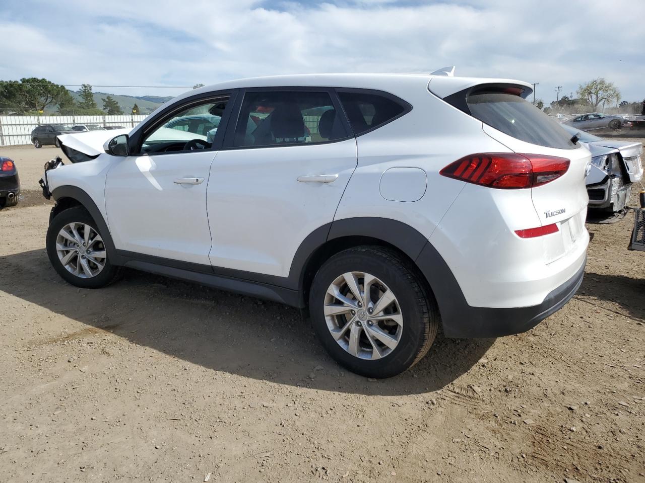 2019 Hyundai Tucson VIN KM8J23A43KU018310 Copart auction photo, front end damage thumbnail 2