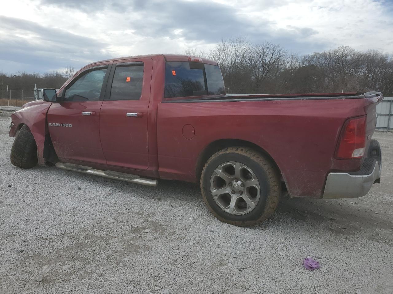 2011 Dodge RAM VIN 1D7RV1GP4BS632594 Copart auction photo, front end / rear end damage thumbnail 2