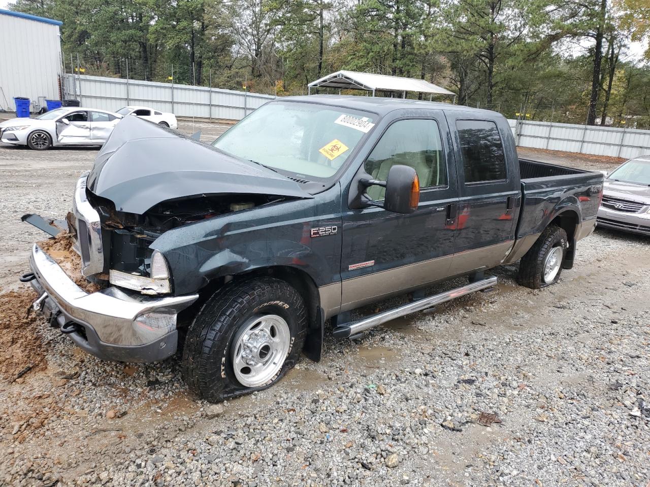 2004 Ford F250 VIN 1FTNW21P34EC16350