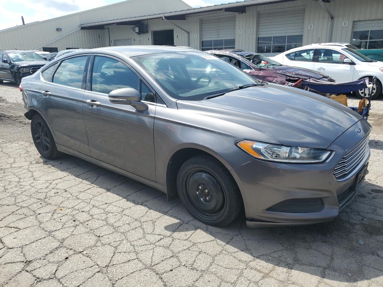 2014 Ford Fusion VIN 3FA6P0H7XER147947 Copart auction photo, rear end damage thumbnail 4