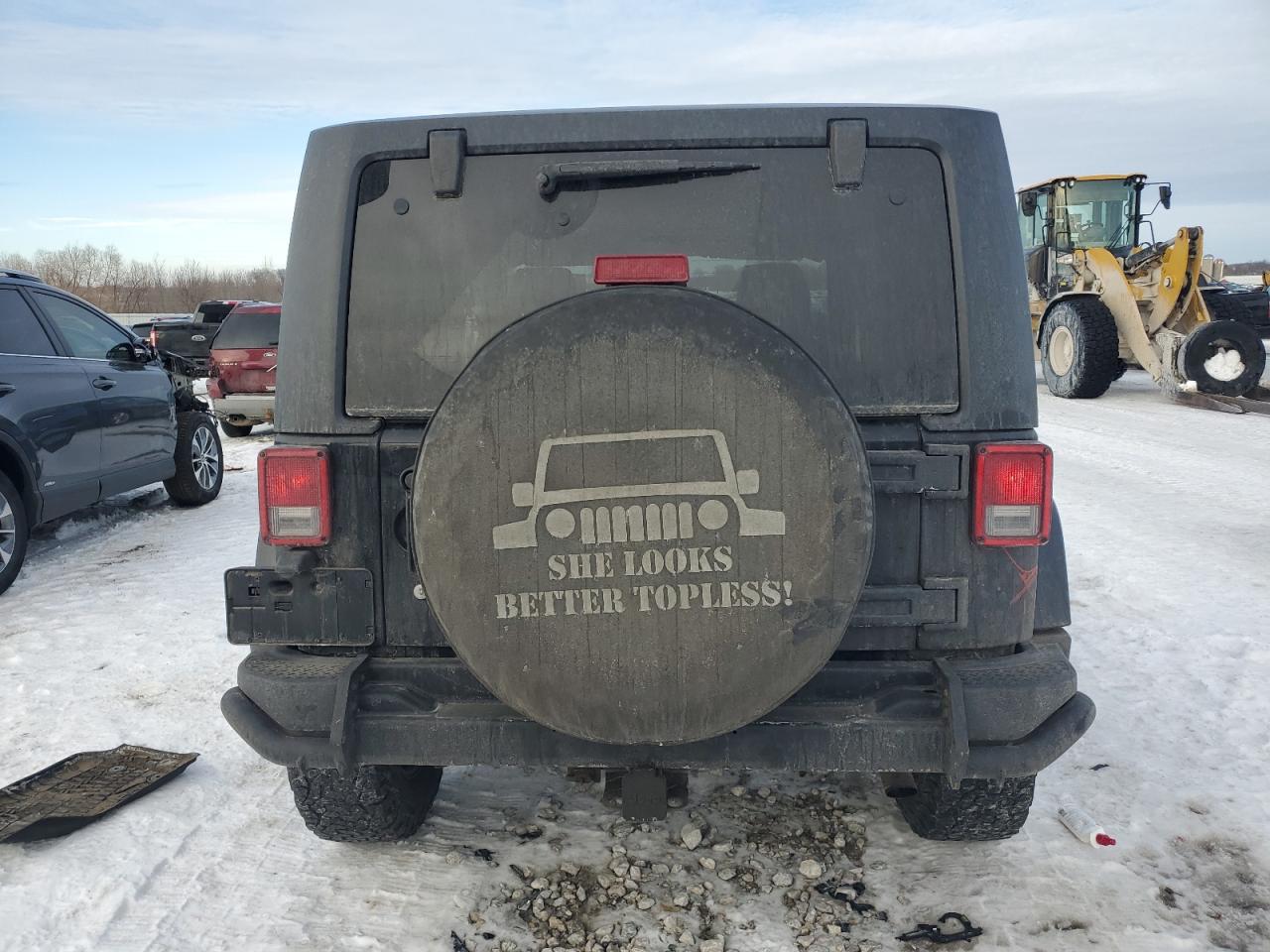 2016 Jeep Wrangler VIN 1C4AJWBG4GL153472 Copart auction photo, front end damage thumbnail 6