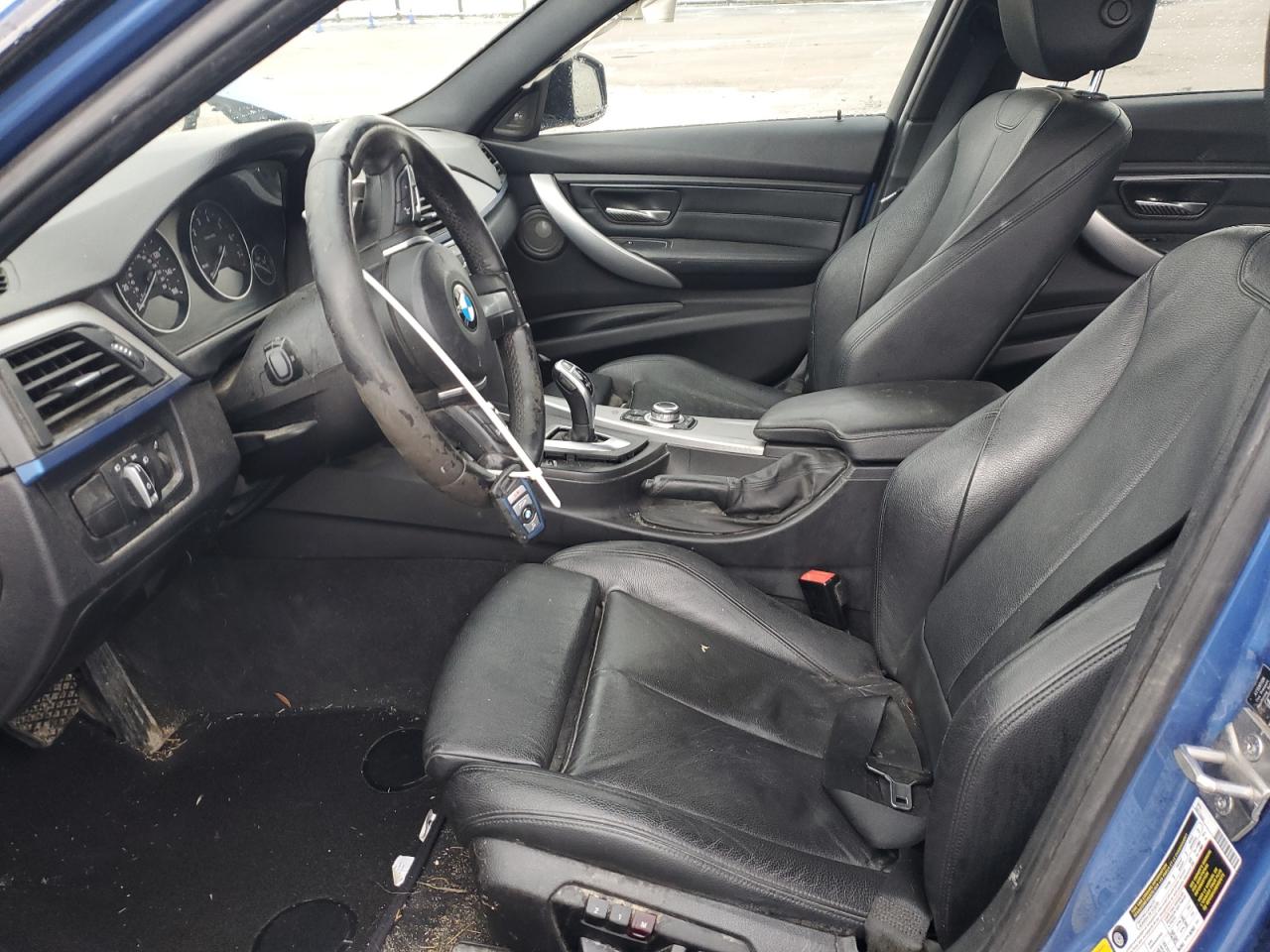 2013 BMW 3er VIN WBA3B9G52DNP39356 Copart auction photo, frame damage / side damage thumbnail 7