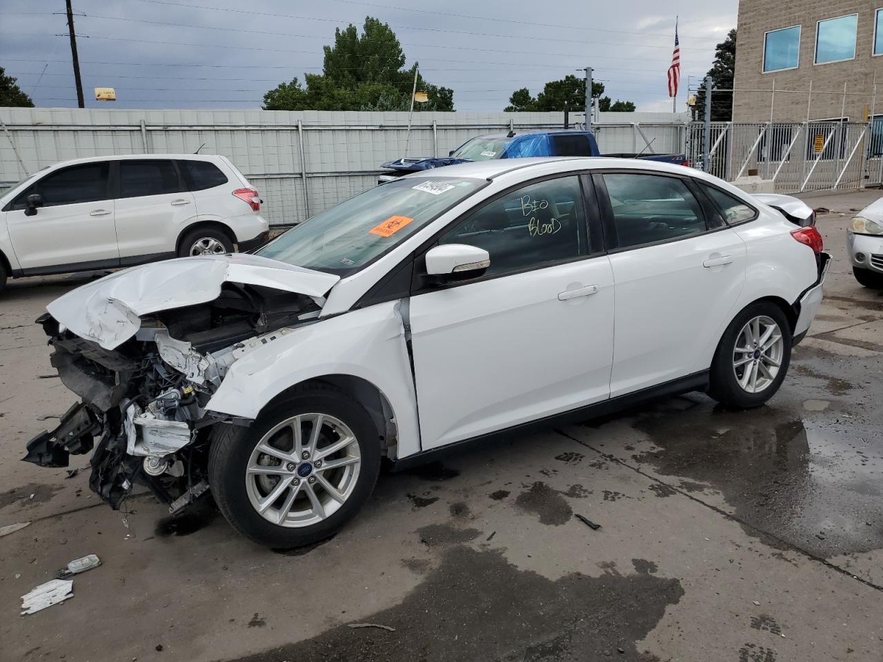 2015 Ford Focus VIN 1FADP3F25FL206421