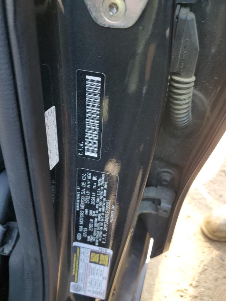2020 KIA Forte VIN 3KPF24AD7LE155055 Copart auction photo, vandalism damage thumbnail 12