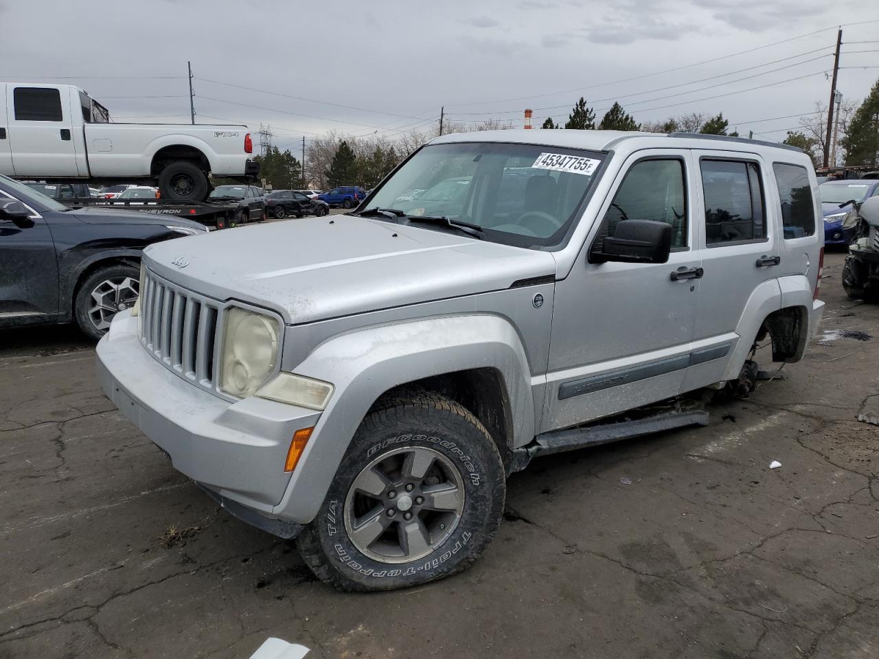 2008 Jeep Liberty (North America) VIN 1J8GN28K98W105705