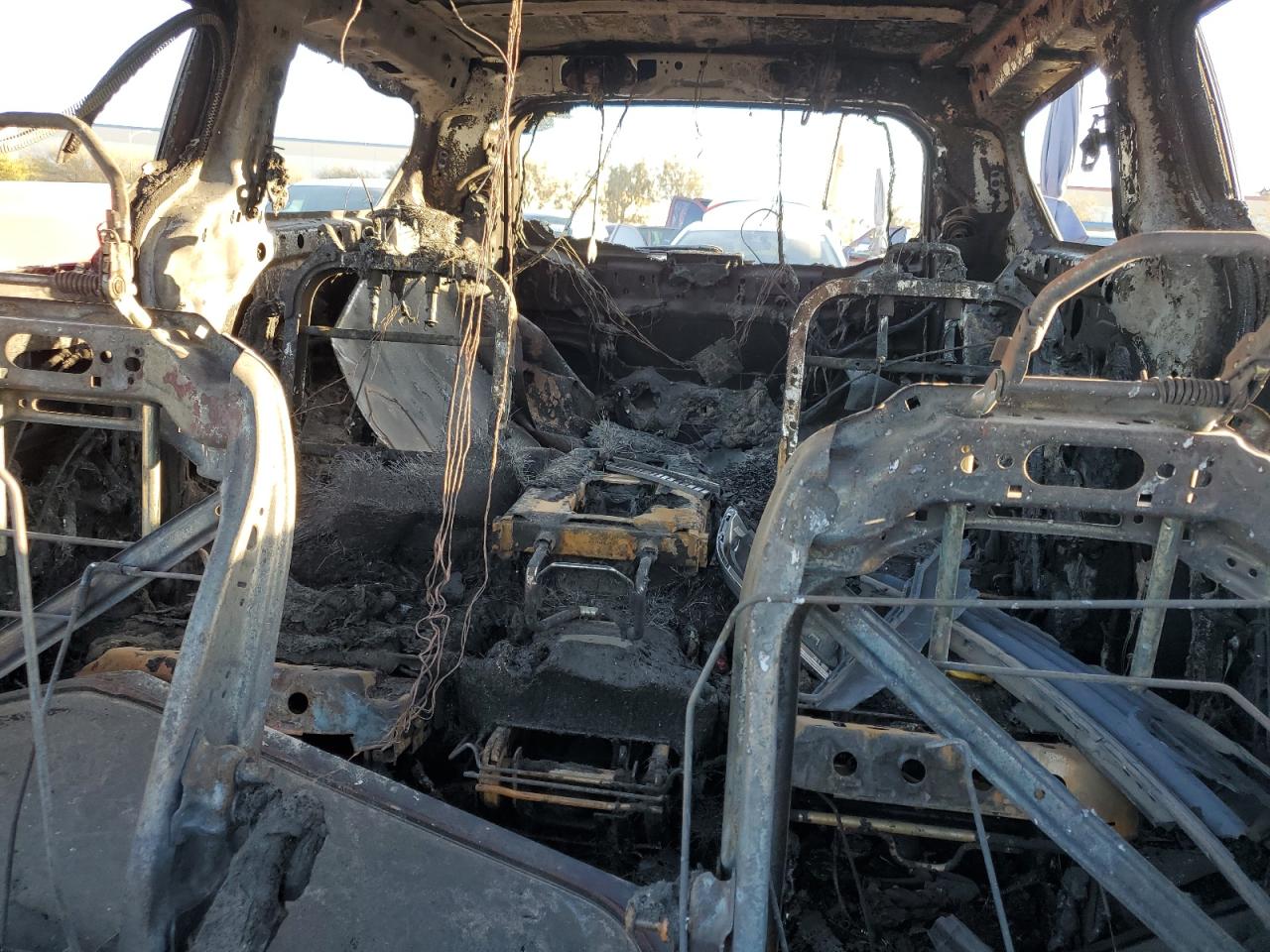 2017 Chrysler Pacifica VIN 2C4RC1BG0HR844460 Copart auction photo, burn damage thumbnail 10