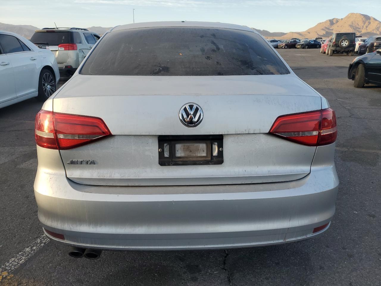 2015 Volkswagen Jetta VIN 3VW1K7AJXFM253506 Copart auction photo, front end damage thumbnail 6