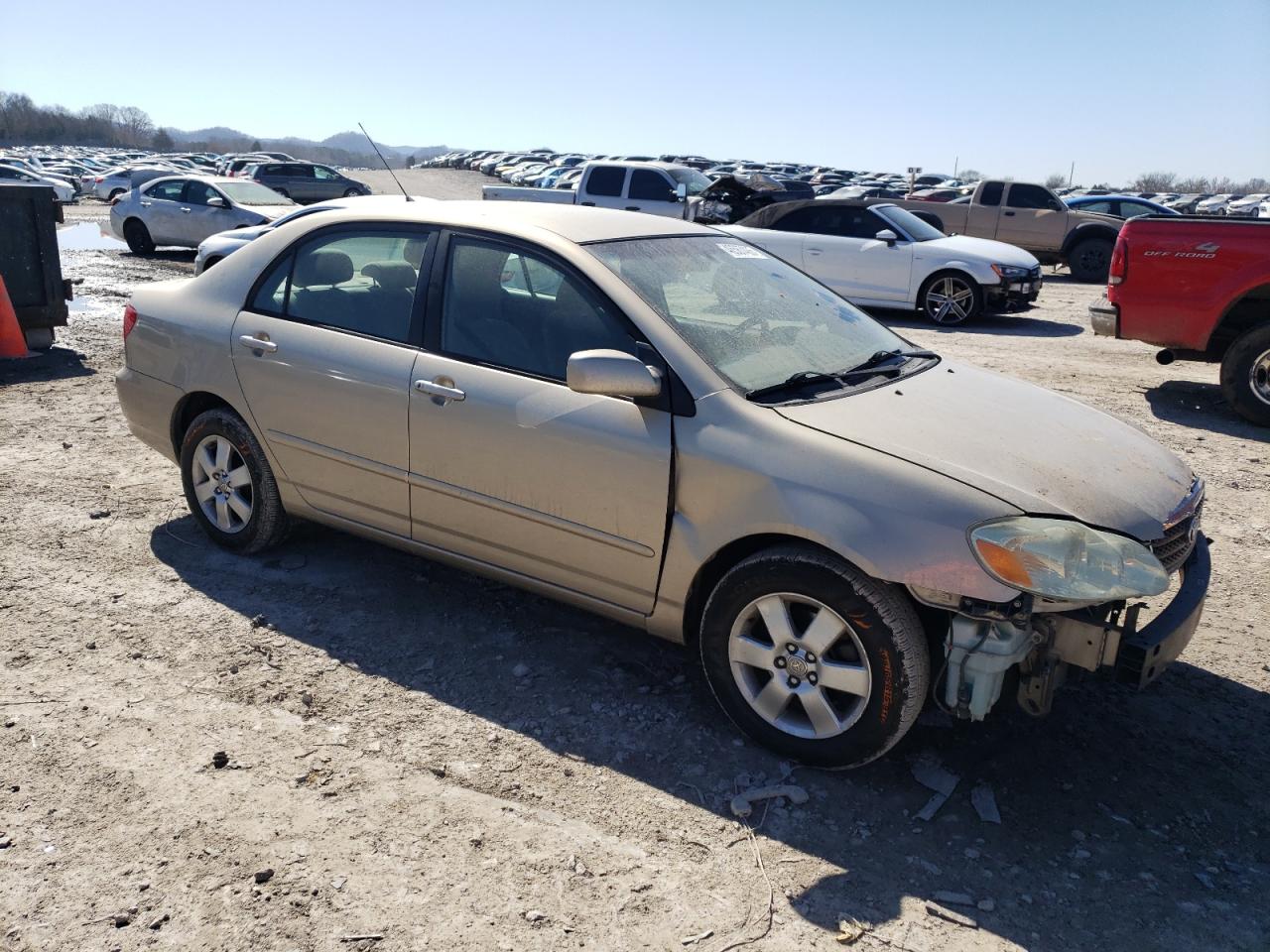 2005 Toyota Corolla VIN 1NXBR30E35Z550557 Copart auction photo, front end damage thumbnail 4