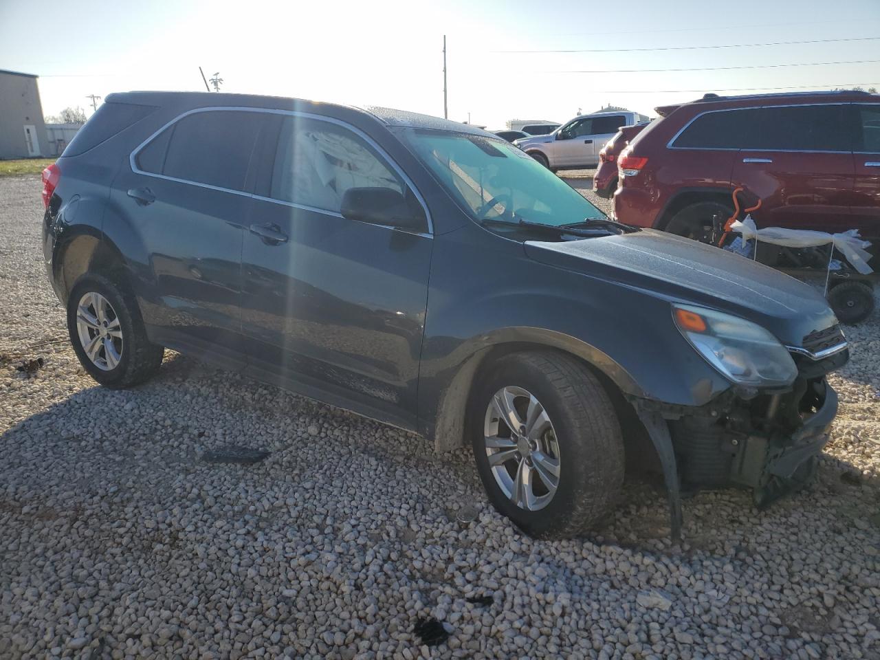 2017 Chevrolet Equinox VIN 2GNALBEK3H1539883 Copart auction photo, all over damage thumbnail 4