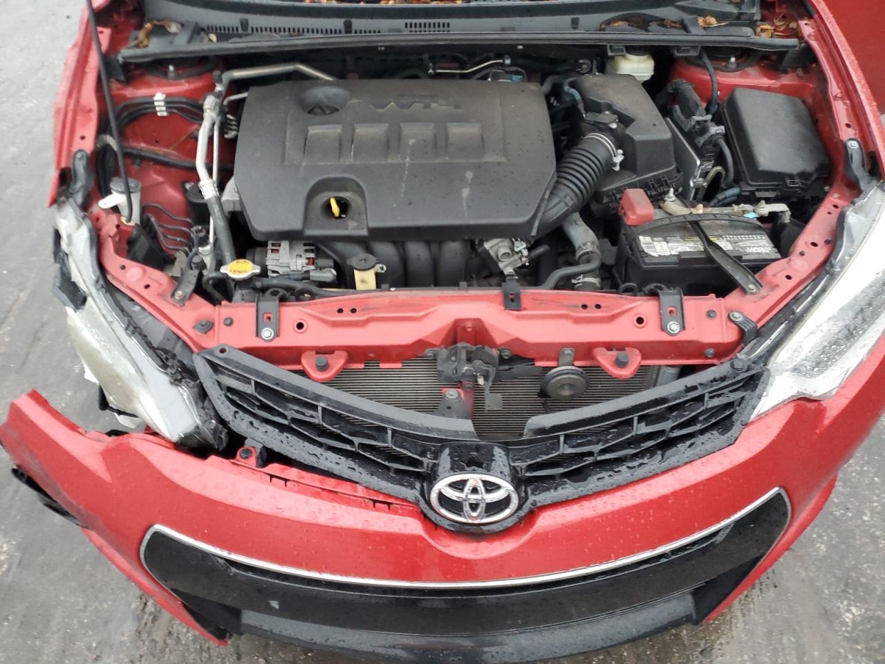 2016 Toyota Corolla VIN 2T1BURHE0GC723705 Copart auction photo, all over damage thumbnail 11