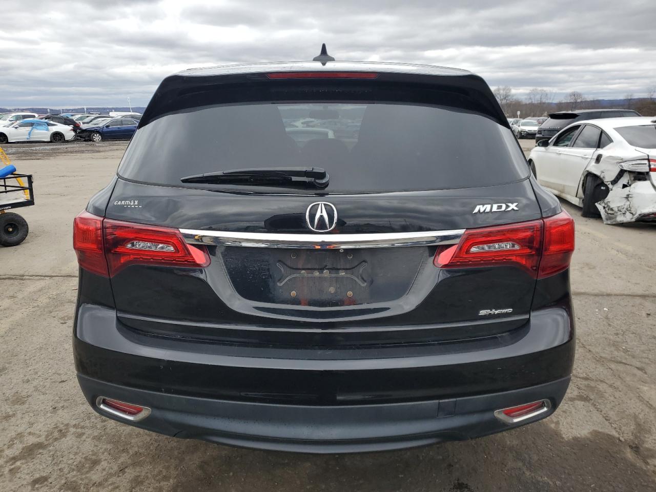 2015 Acura MDX VIN 5FRYD4H28FB017710 Copart auction photo, front end damage thumbnail 6