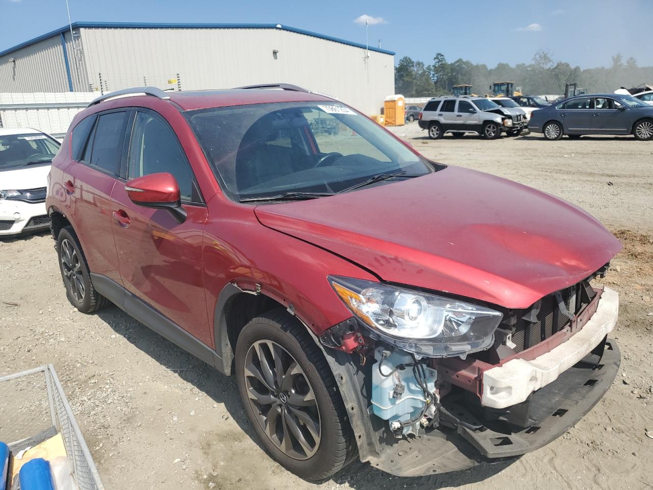 2016 Mazda CX-5 VIN JM3KE4DY6G0643889 Copart auction photo, all over damage thumbnail 4