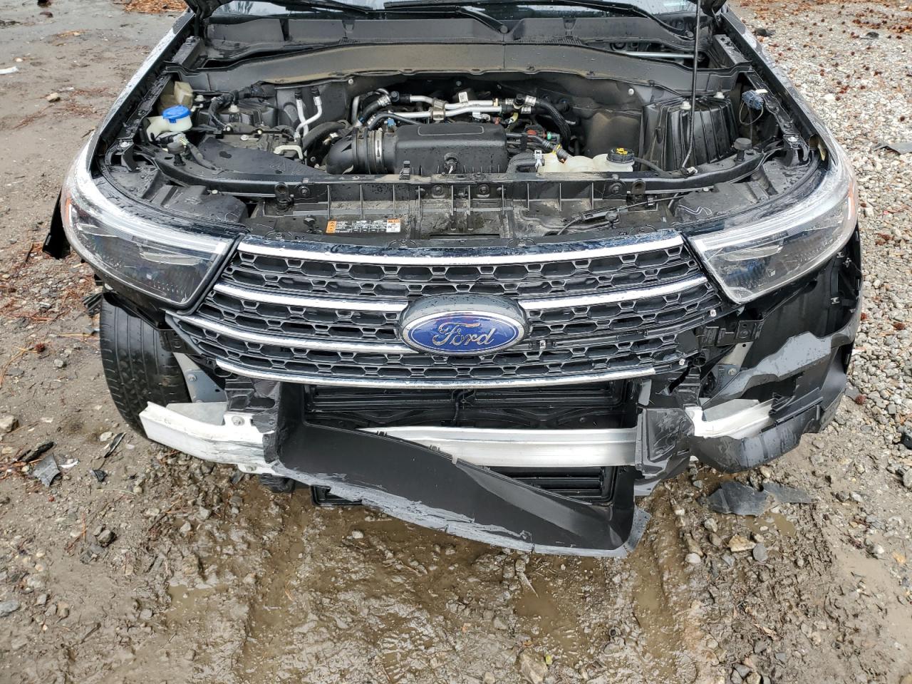 2022 Ford Explorer VIN 1FMSK7DH4NGB22852 Copart auction photo, front end damage thumbnail 12