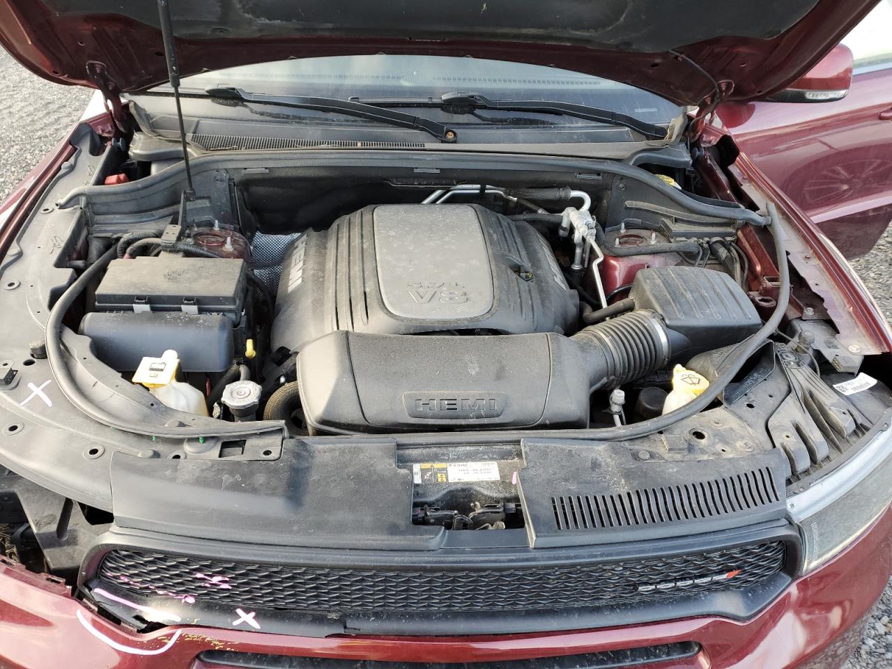 2018 Dodge Durango VIN 1C4SDJCT7JC222334 Copart auction photo, front end / minor dent/scratches damage thumbnail 12