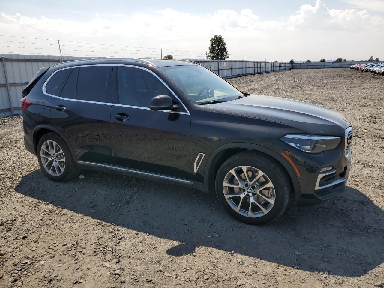 2020 BMW X5 VIN 5UXCR4C05L9B45848 Copart auction photo, rear end damage thumbnail 4