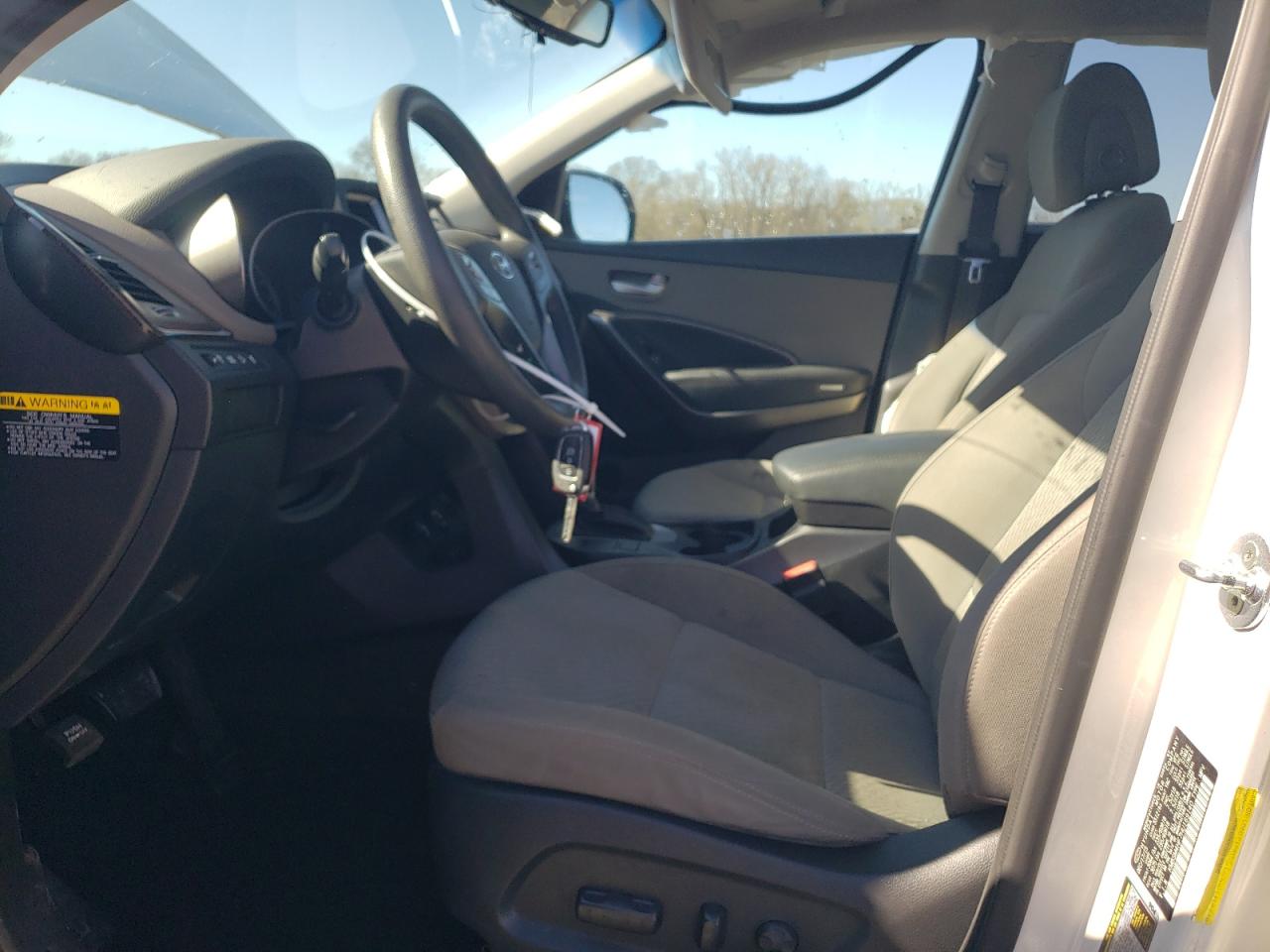 2017 Hyundai Santa Fe VIN KM8SM4HF7HU169140 Copart auction photo, side damage thumbnail 7