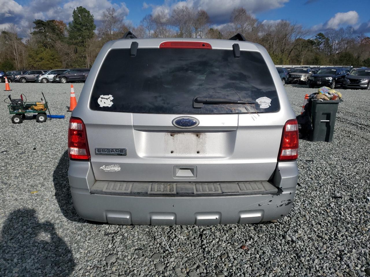 2011 Ford Escape VIN 1FMCU9D72BKA11890 Copart auction photo, all over damage thumbnail 6