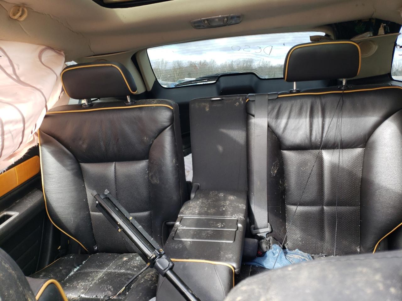 2008 Lincoln MKX VIN 2LMDU88C38BJ16340 Copart auction photo, front end / all over damage thumbnail 10