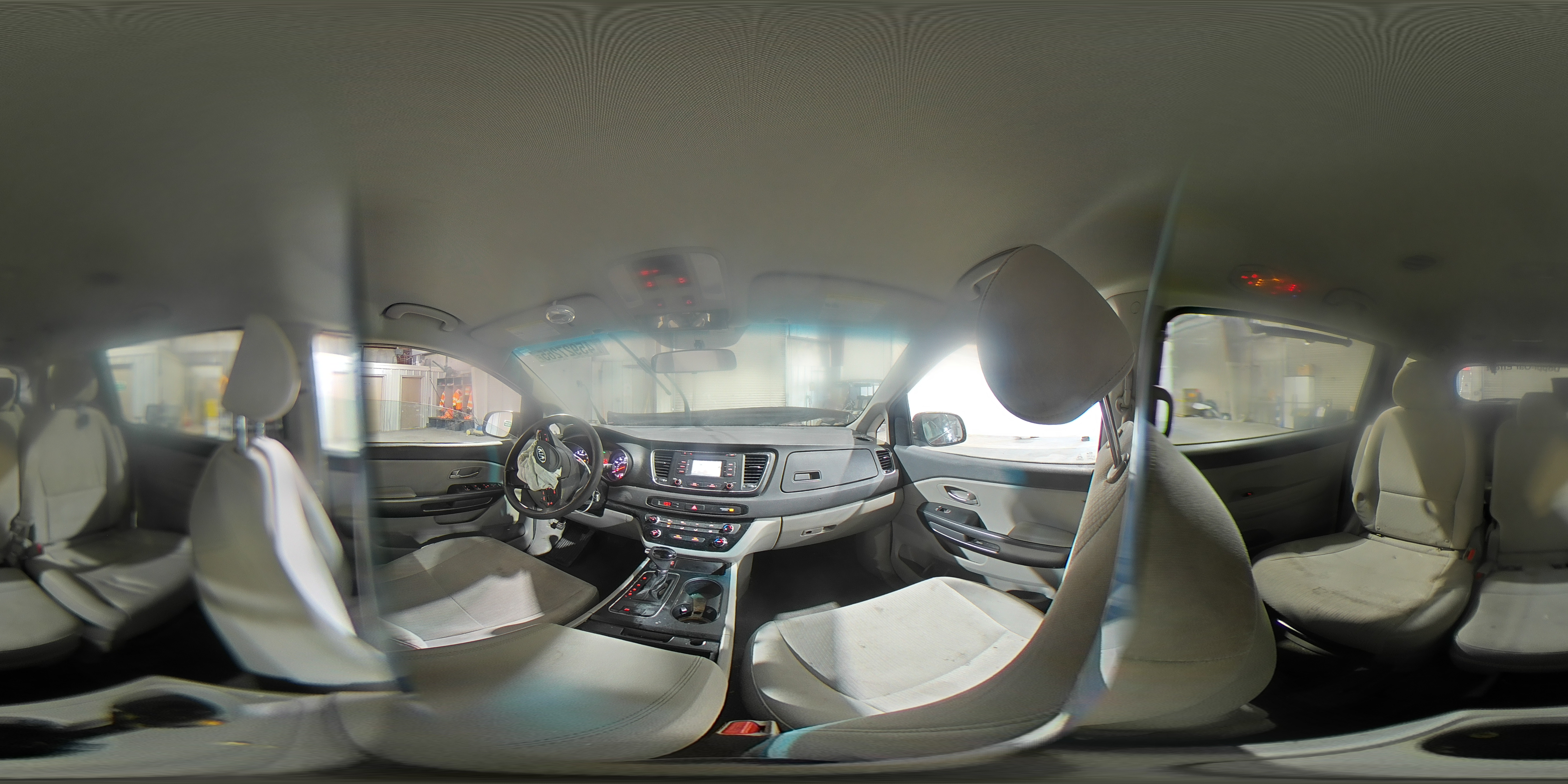 2017 KIA Sedona VIN KNDMB5C19H6231369 Copart auction photo, front end damage thumbnail 13
