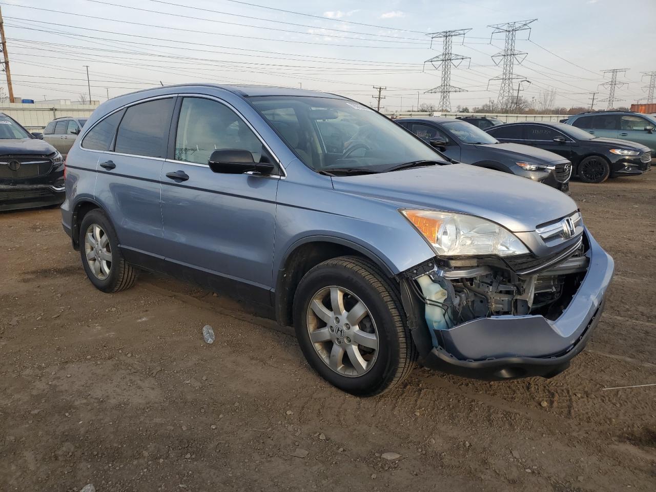 2008 Honda CR-V VIN JHLRE485X8C064544 Copart auction photo, front end / minor dent/scratches damage thumbnail 5