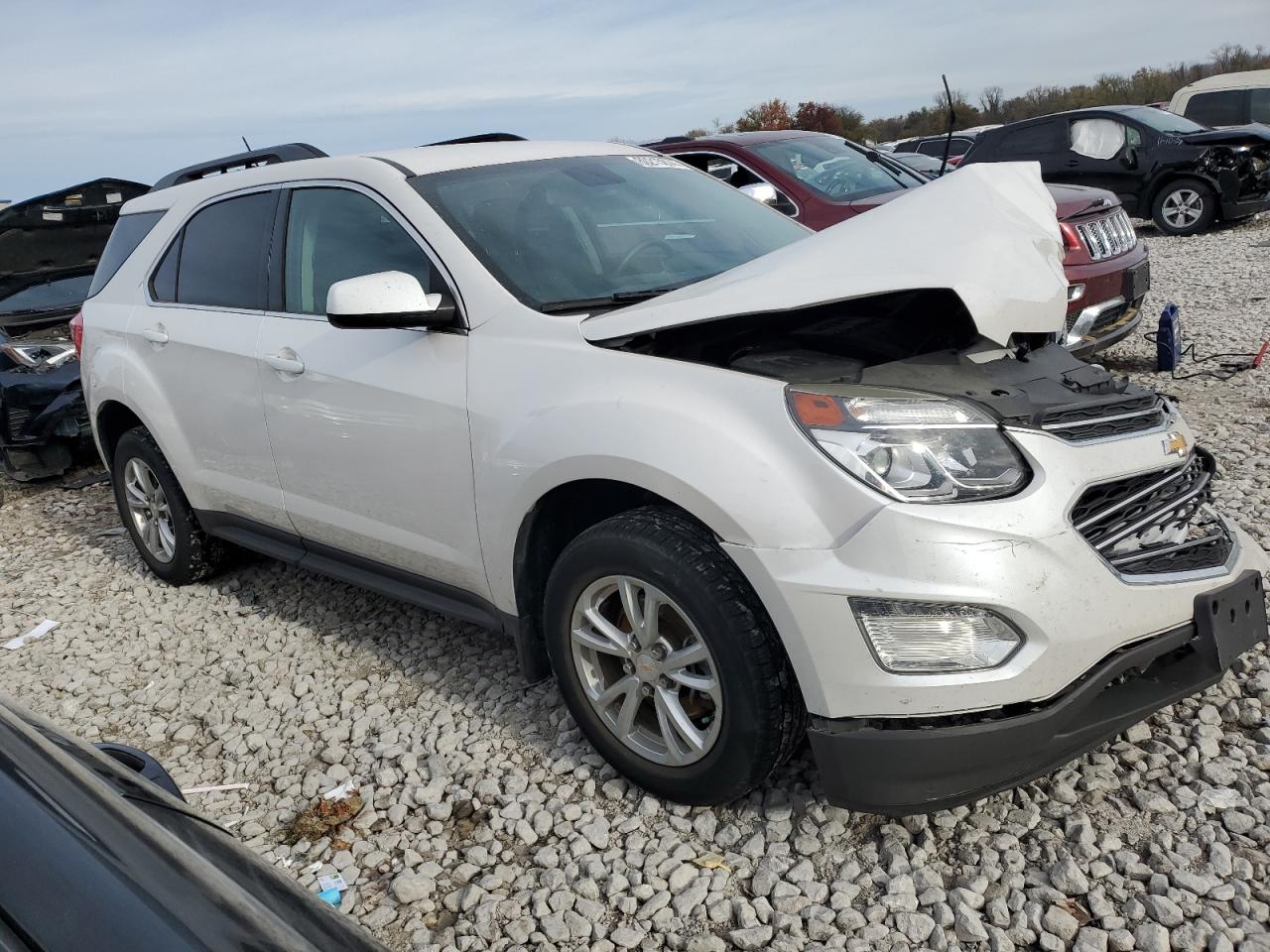 2017 Chevrolet Equinox VIN 2GNALCEK9H1524844 Copart auction photo, front end damage thumbnail 4