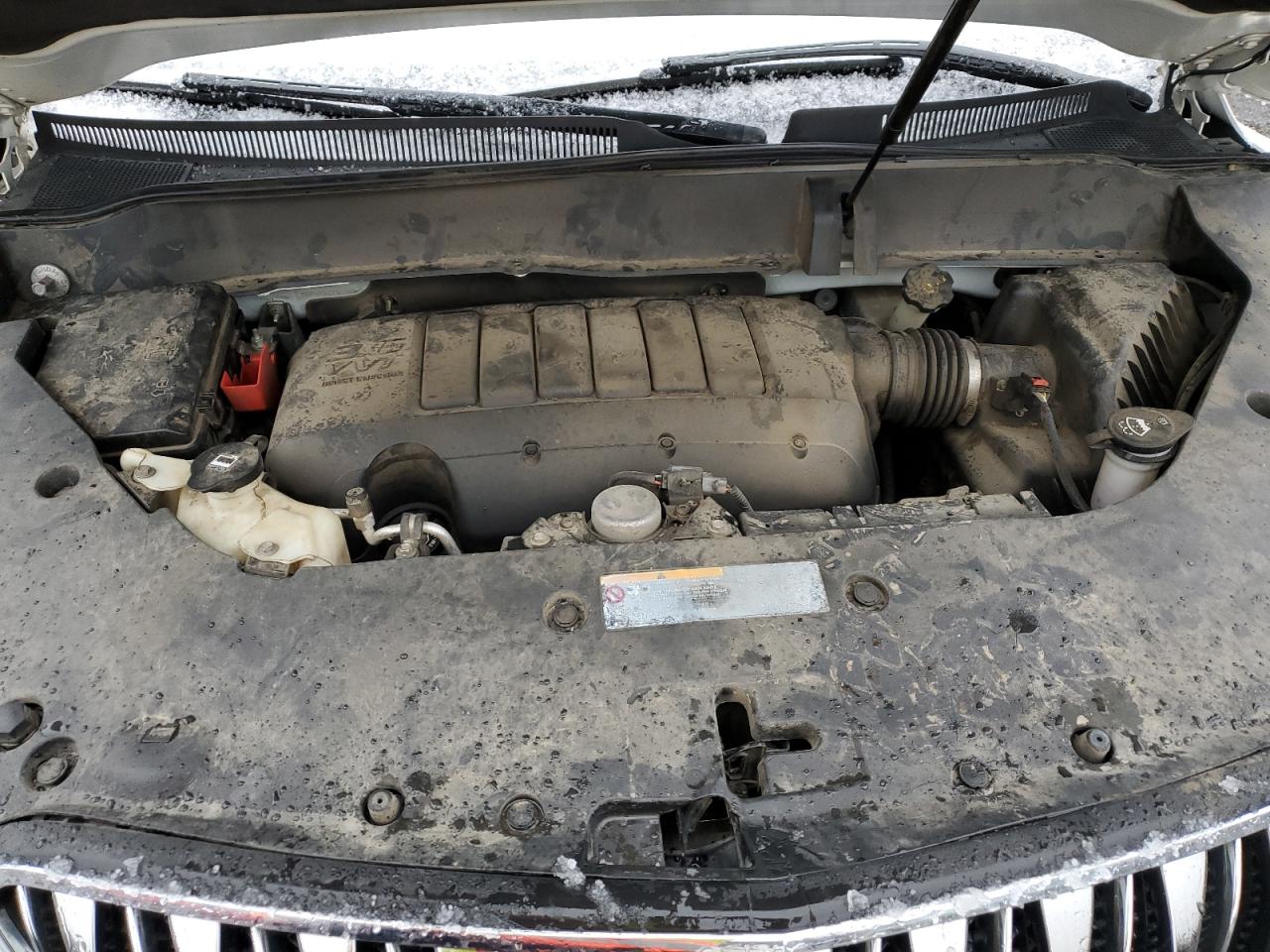 2013 Buick Enclave VIN 5GAKRDKD1DJ197767 Copart auction photo, water/flood damage thumbnail 12