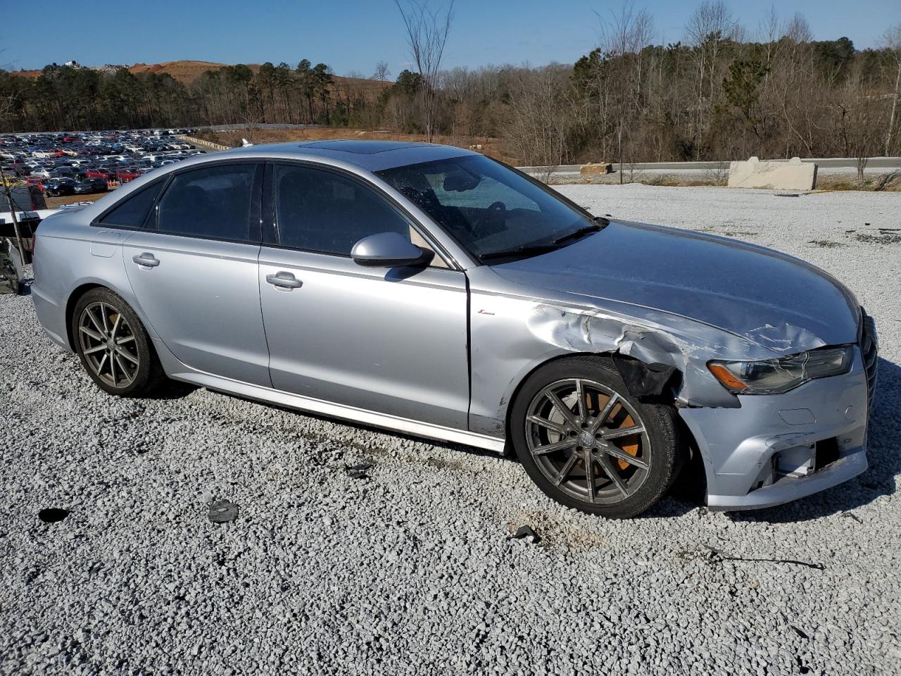 2017 Audi A6 VIN WAUD8AFC7HN083939 Copart auction photo, front end / mechanical damage thumbnail 4