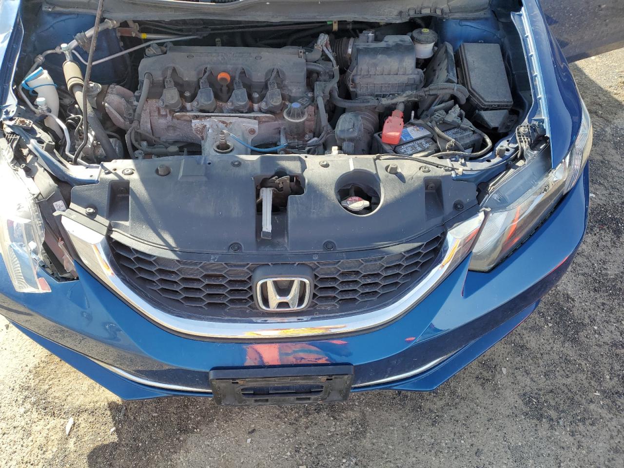2014 Honda Civic VIN 19XFB2F50EE042492 Copart auction photo, front end / side damage thumbnail 11