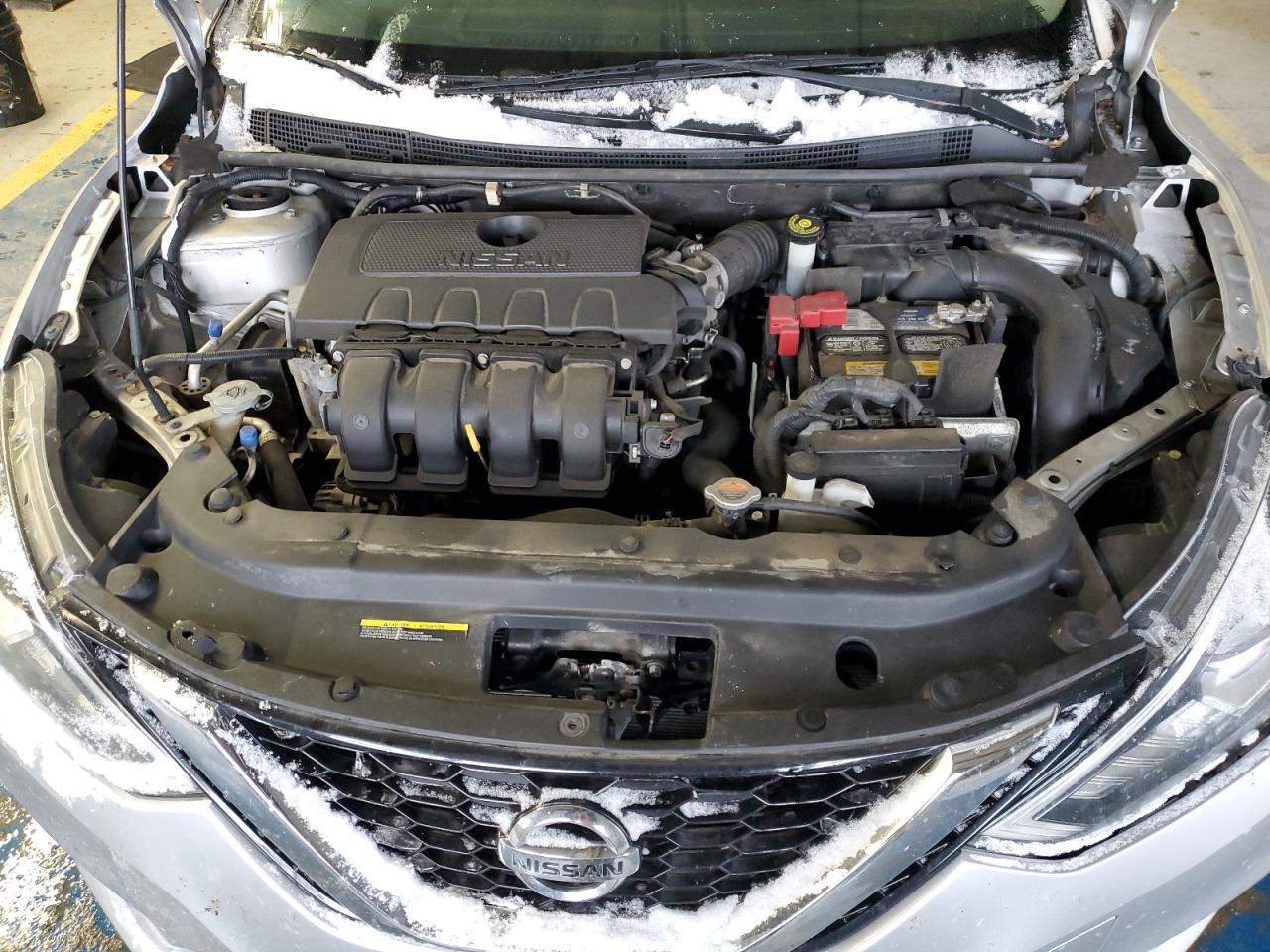 2016 Nissan Sentra VIN 3N1AB7AP0GY240722 Copart auction photo, front end / side damage thumbnail 13