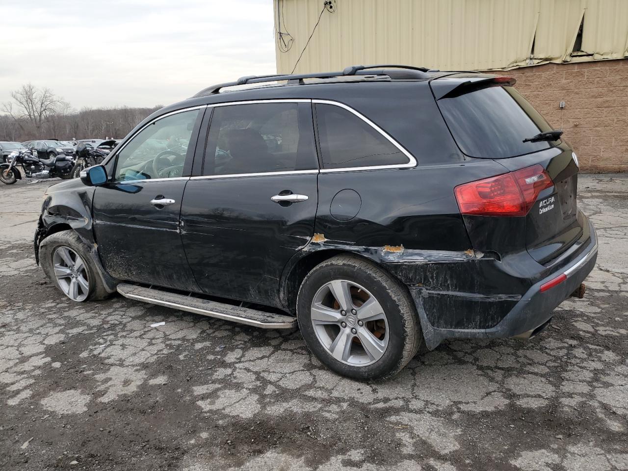 2012 Acura MDX VIN 2HNYD2H35CH536891 Copart auction photo, front end / side damage thumbnail 2