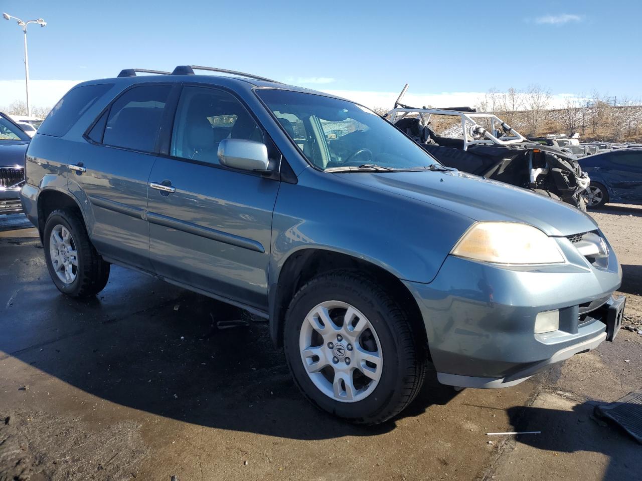 2006 Acura MDX VIN 2HNYD18946H524184 Copart auction photo, front end damage thumbnail 4