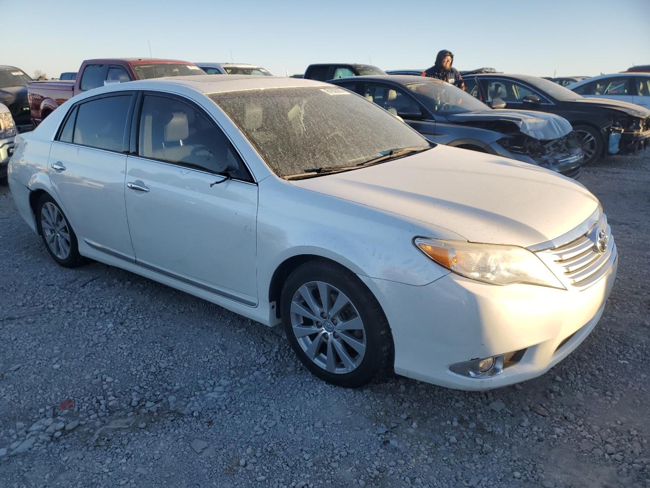 2012 Toyota Avalon VIN 4T1BK3DB9CU463571 Copart auction photo, all over damage thumbnail 4