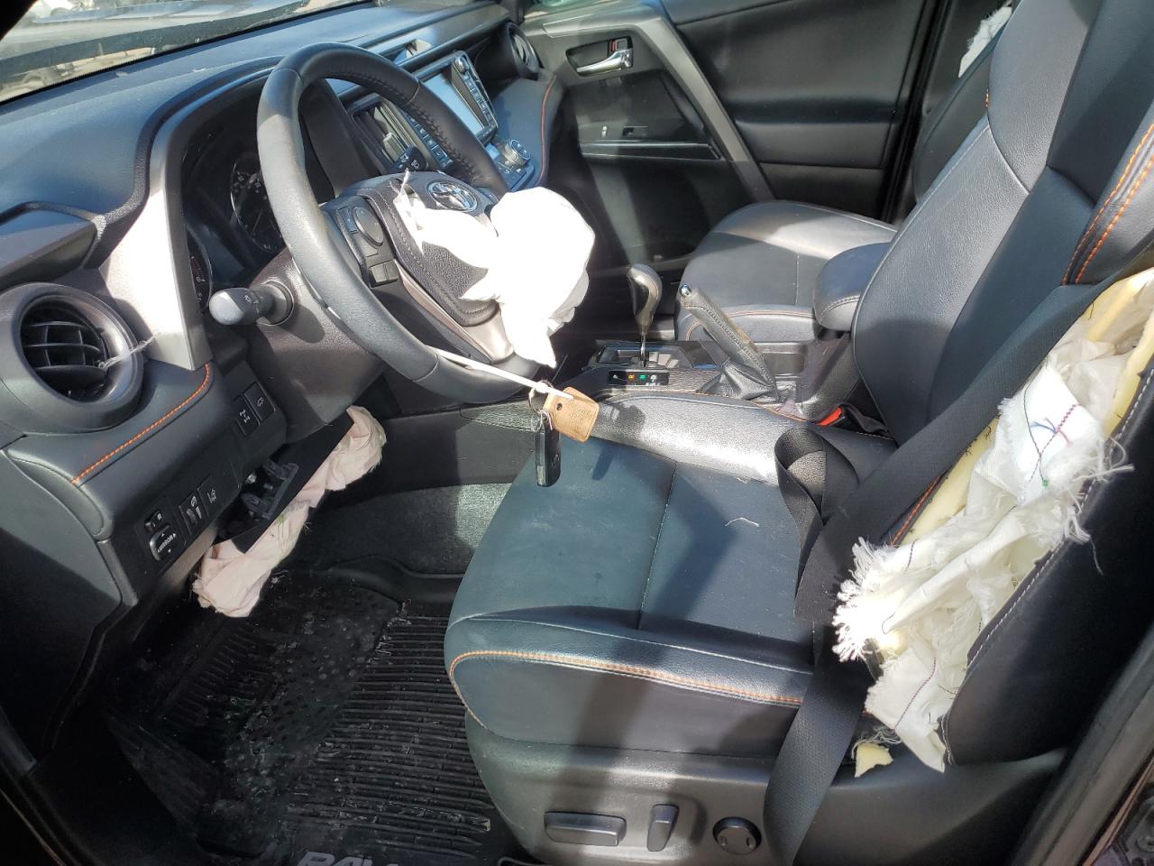 2017 Toyota RAV 4 VIN 2T3JFREV9HW617156 Copart auction photo, front end damage thumbnail 7