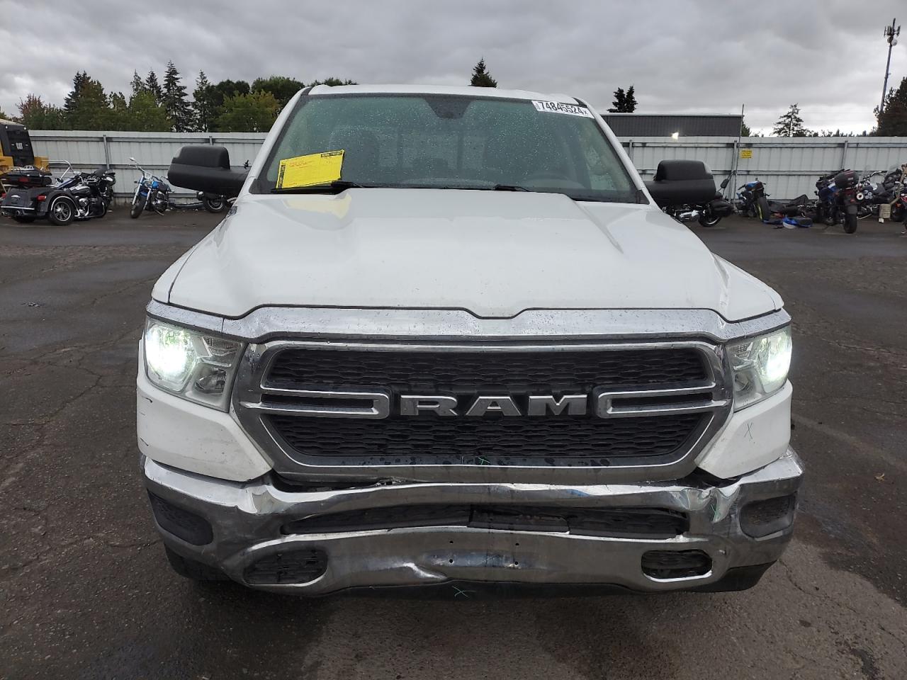 2019 RAM 1500 VIN 1C6SRFCT2KN621955 Copart auction photo, front end damage thumbnail 5