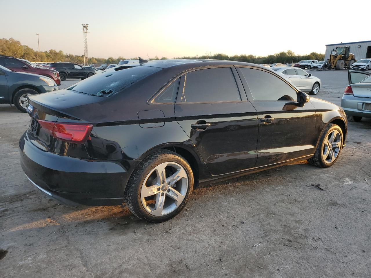 2017 Audi A3 VIN WAUAUGFF6H1075639 Copart auction photo, hail / minor dent/scratches damage thumbnail 3