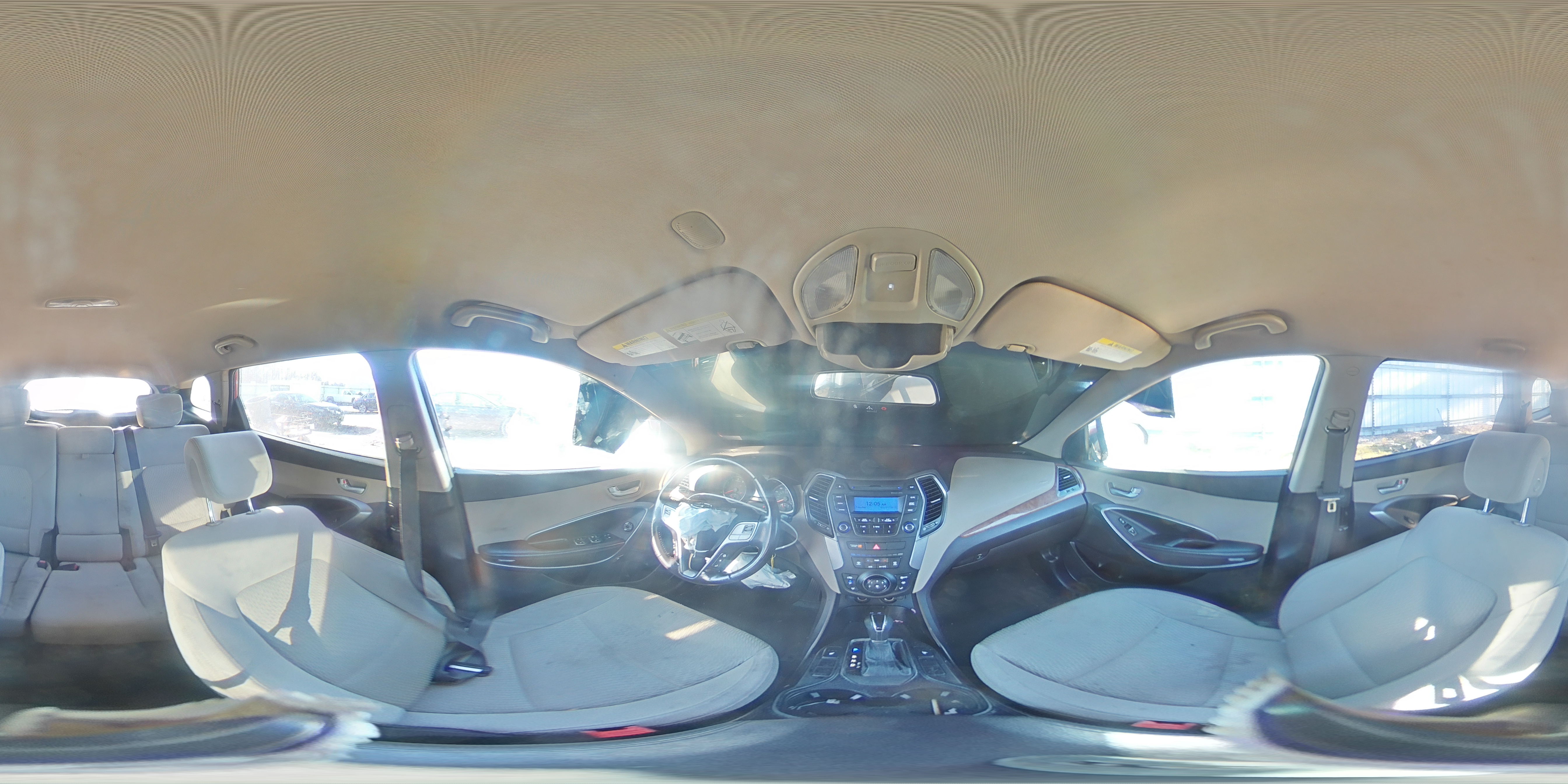2013 Hyundai Santa Fe VIN KM8SMDHF1DU004582 Copart auction photo, front end / minor dent/scratches damage thumbnail 13