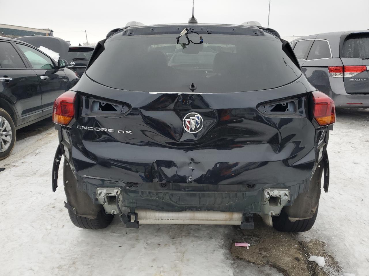 2020 Buick Encore VIN KL4MMFS23LB125925 Copart auction photo, rear end / front end damage thumbnail 6