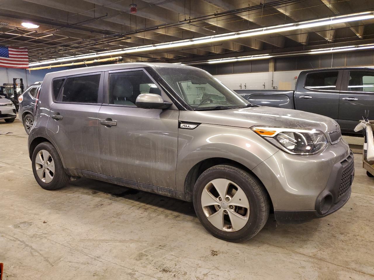 2016 KIA Soul VIN KNDJN2A29G7274705 Copart auction photo, side damage thumbnail 4