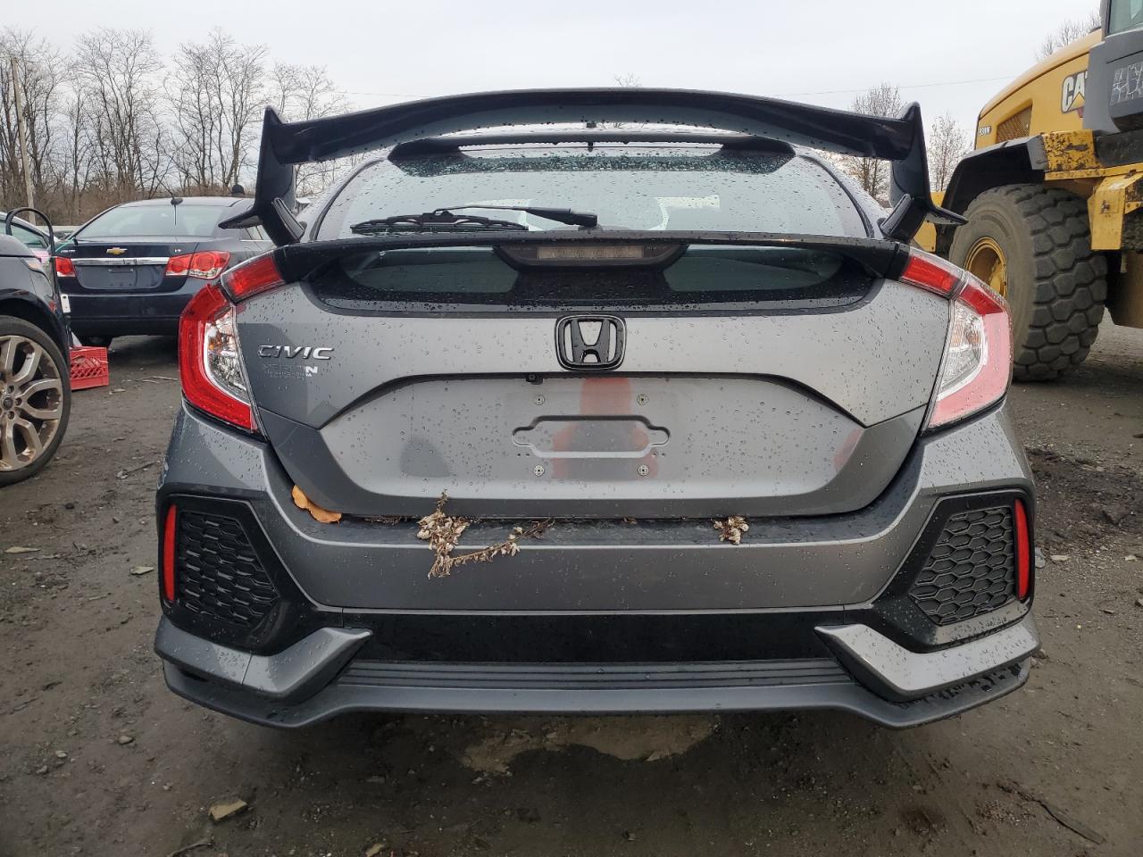 2017 Honda Civic VIN SHHFK7H29HU421293 Copart auction photo, side / front end damage thumbnail 6
