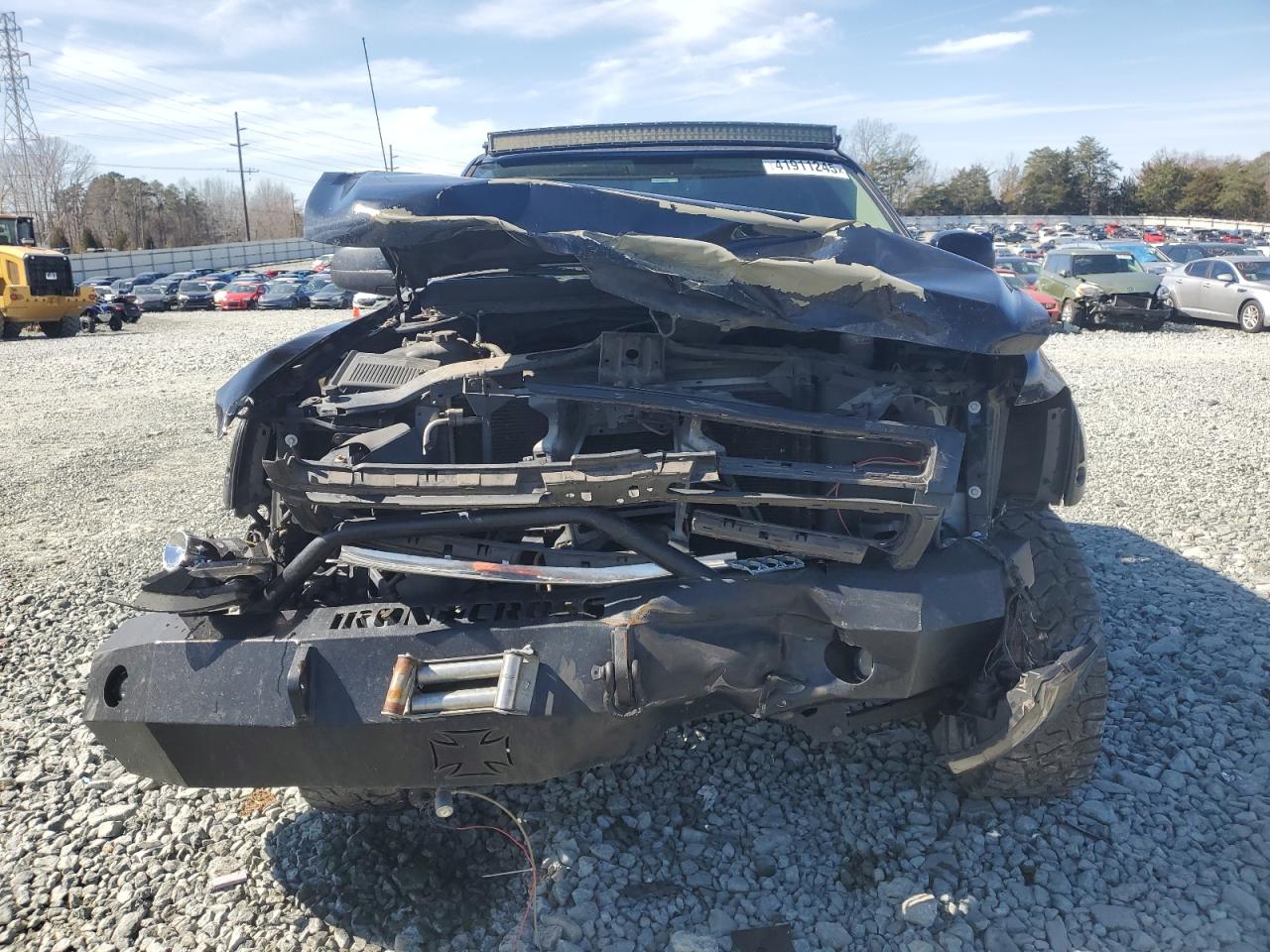 2012 Chevrolet Silverado VIN 3GCPKTE70CG242500 Copart auction photo, front end damage thumbnail 5