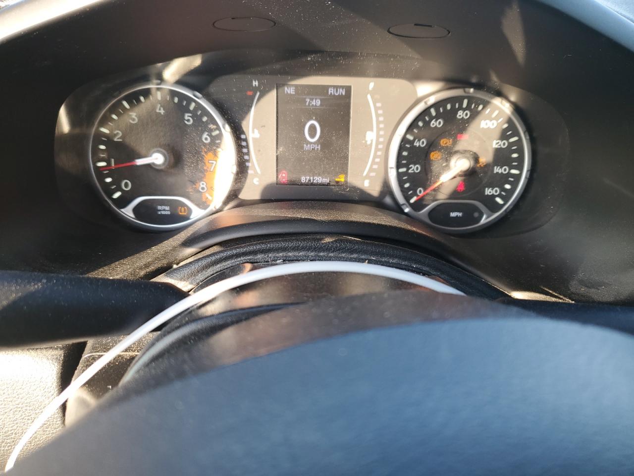 2017 Jeep Renegade VIN ZACCJBBH0HPF86178 Copart auction photo, front end damage thumbnail 9