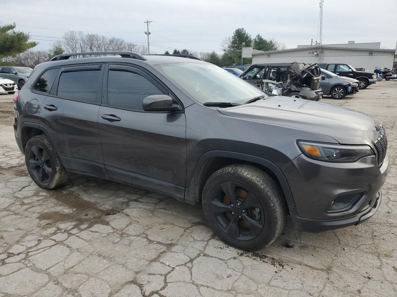 2021 Jeep Grand Cherokee VIN 1C4PJMLB5MD148756 Copart auction photo, all over damage thumbnail 4