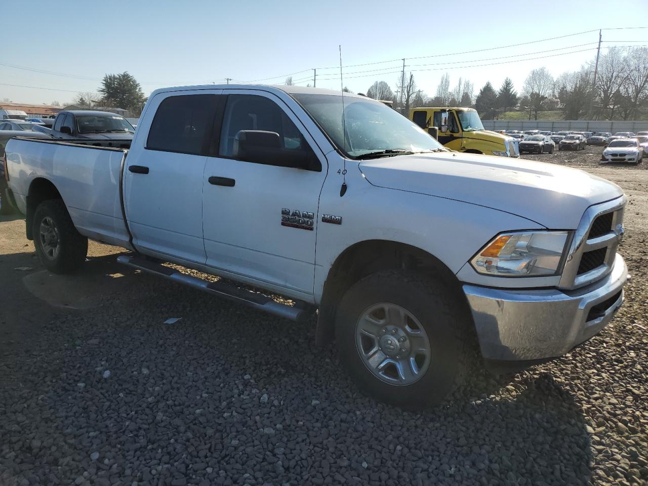 2015 RAM 3500 VIN 3C63R3HT9FG641999 Copart auction photo, rear end damage thumbnail 4