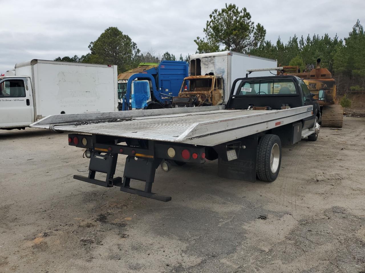 1999 Ford F450 VIN 1FDXF46F3XED05193 Copart auction photo, missing/altered vin damage thumbnail 4