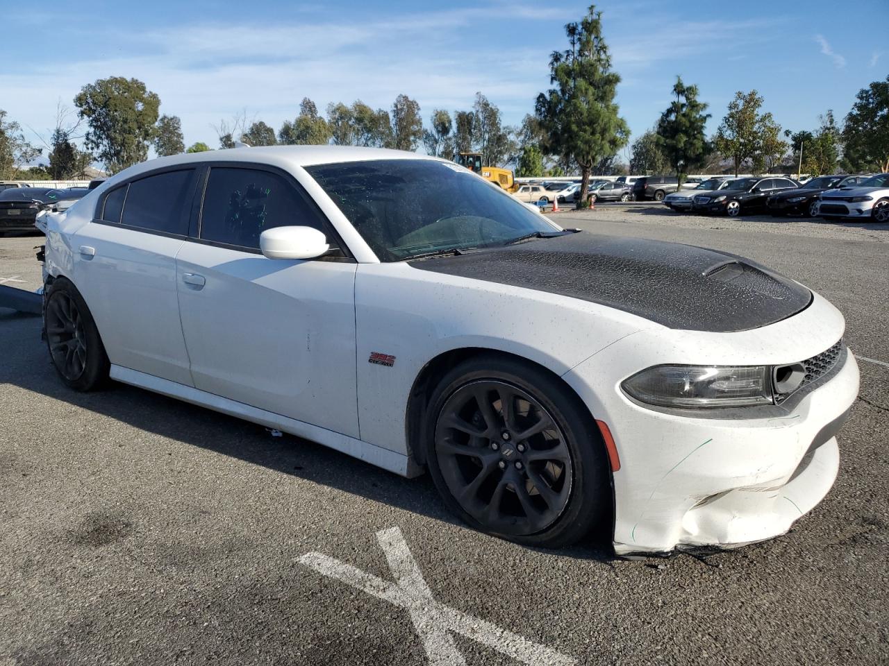 2020 Dodge Charger VIN 2C3CDXGJ0LH120488 Copart auction photo, rear end / mechanical damage thumbnail 4