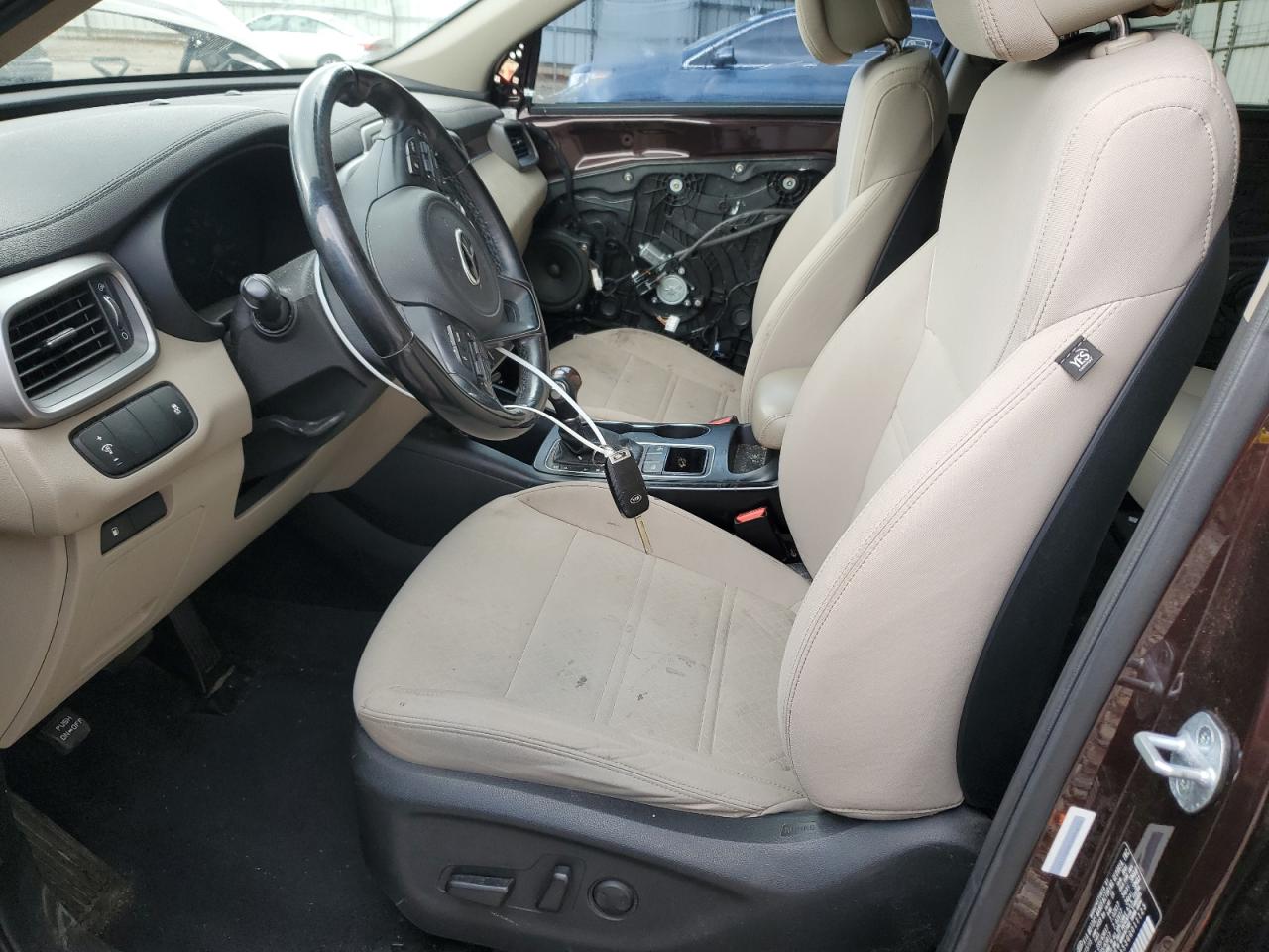 2016 KIA Sorento VIN 5XYPG4A53GG011123 Copart auction photo, all over damage thumbnail 7