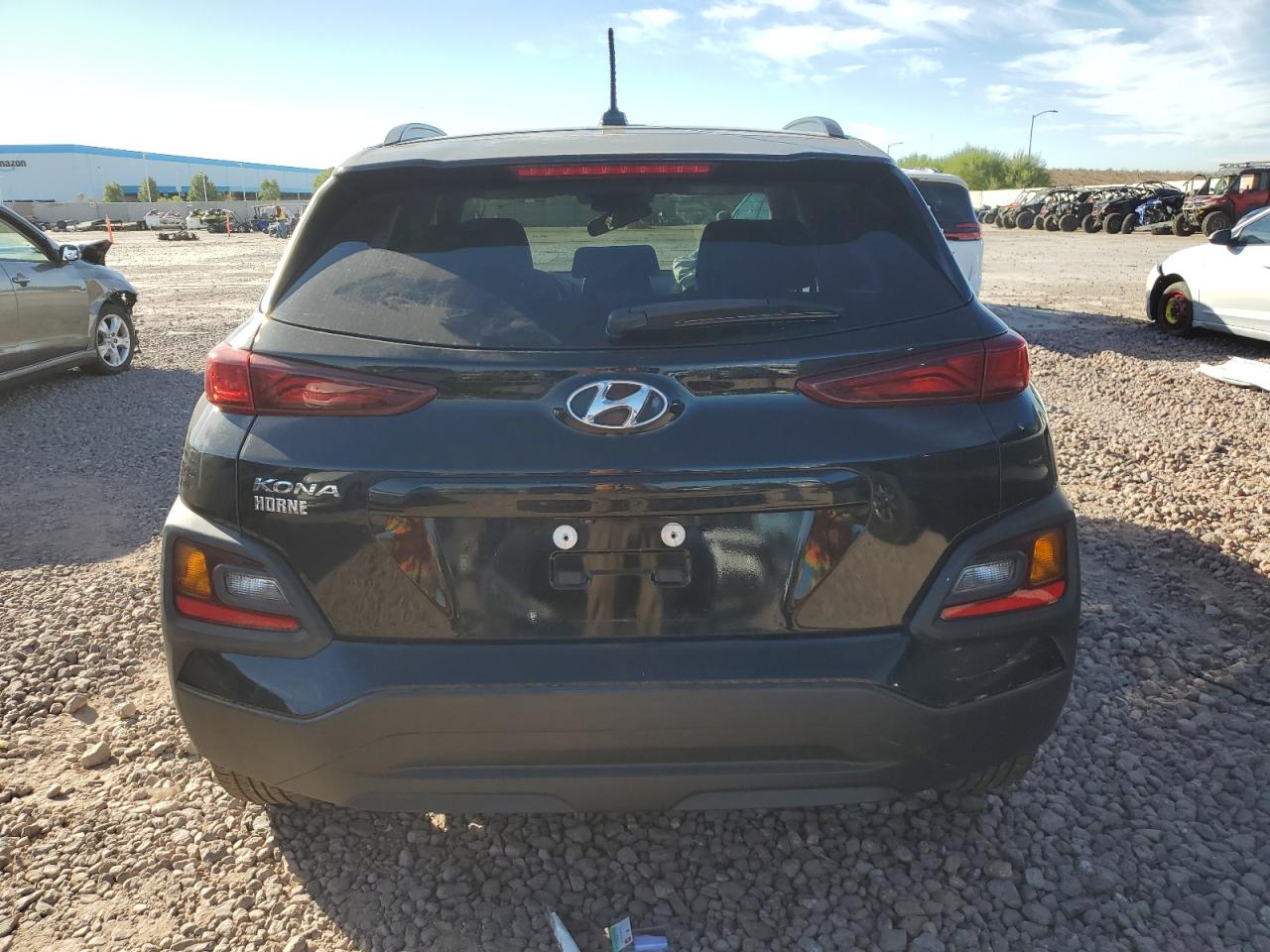 2018 Hyundai Kona VIN KM8K22AA6JU148469 Copart auction photo, front end damage thumbnail 6