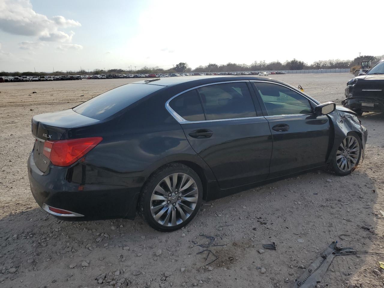 2016 Acura RLX VIN JH4KC1F58GC001638 Copart auction photo, front end / all over damage thumbnail 3